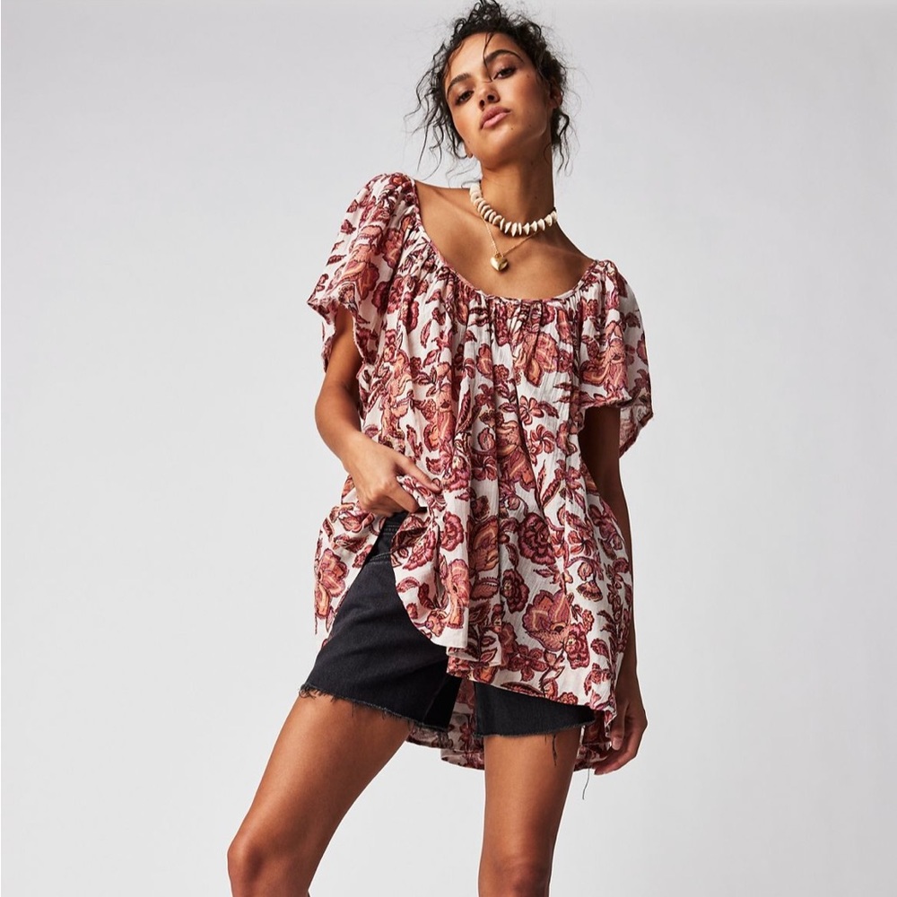 Kauai Getaway Printed Tunic
